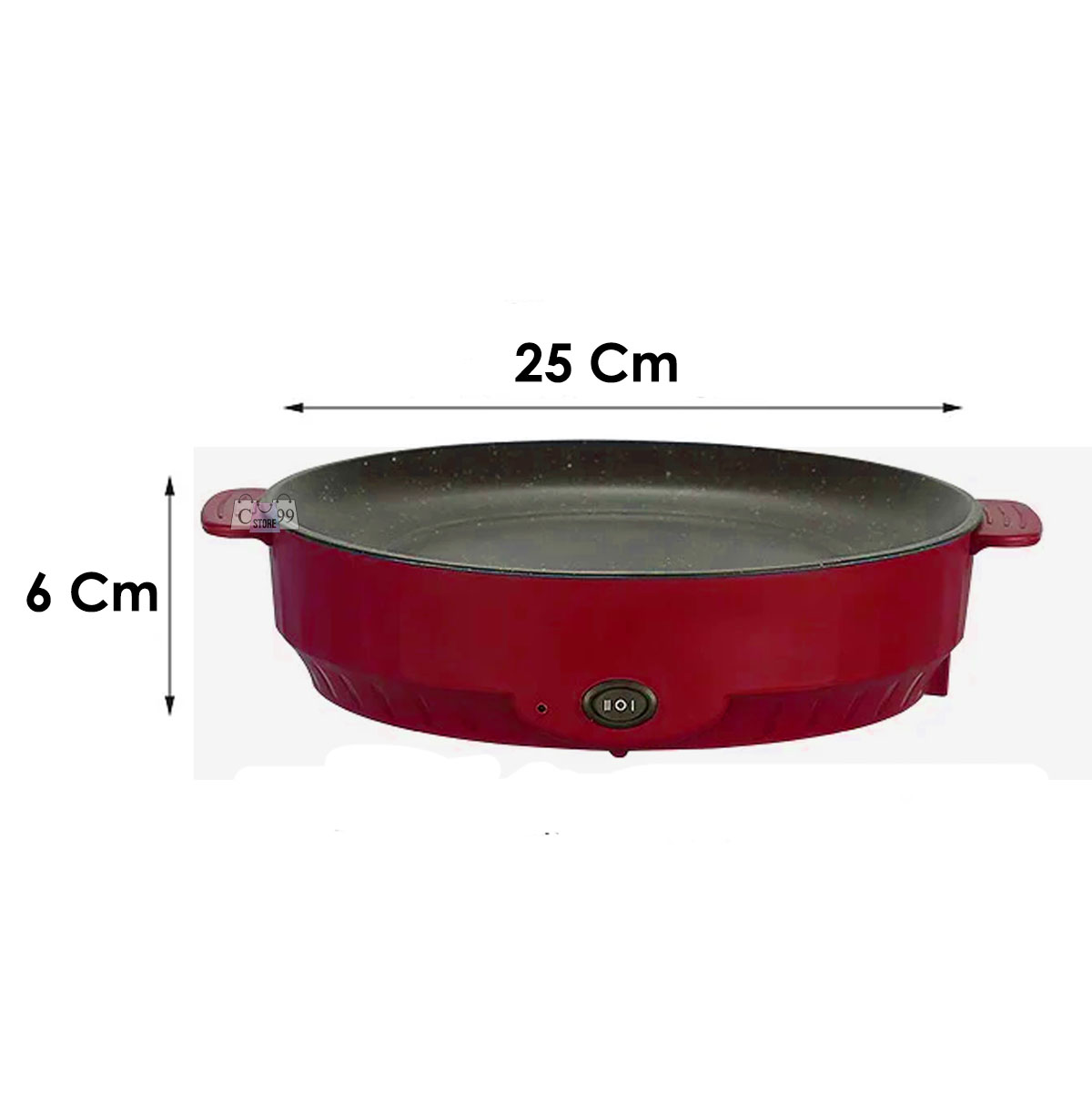 Sartén eléctrica multifuncional Parrilla